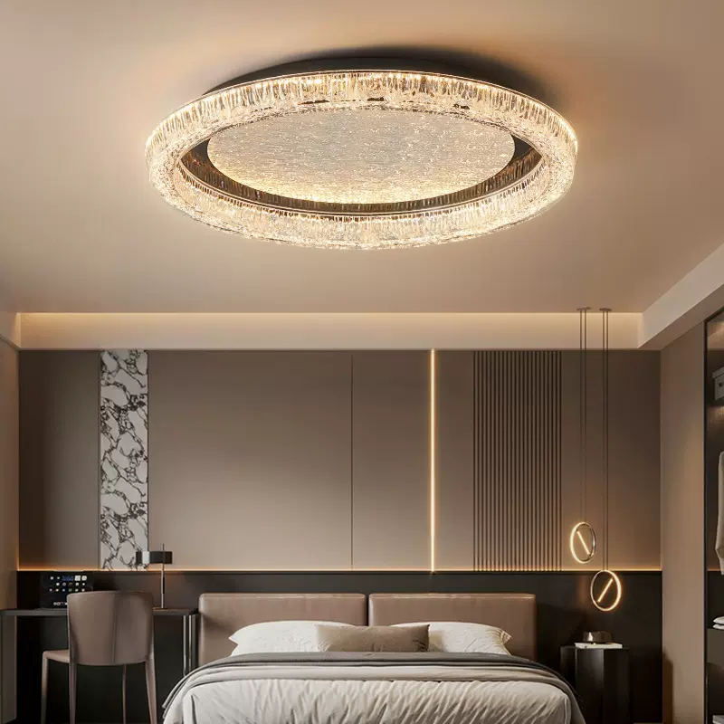 客厅灯意式极简轻奢风北欧现代超薄吸顶灯广东中山全屋灯具组合灯