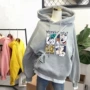 字母加厚大码宽松卫衣