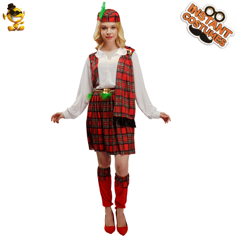 Trajes de pareja trajes nacionales escoceses trajes de fiesta trajes de cosplay trajes de rol
