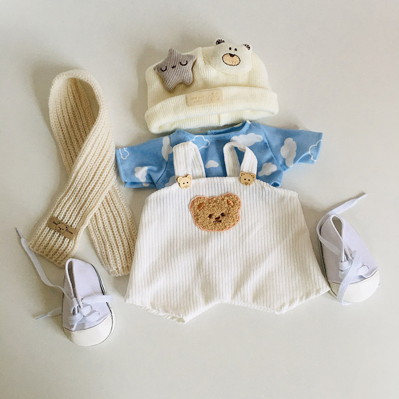 No. s Beier Lulu ropa 30cm conjunto oso muñeca ropa hecha a mano oso de peluche muñeca regalo para niñas