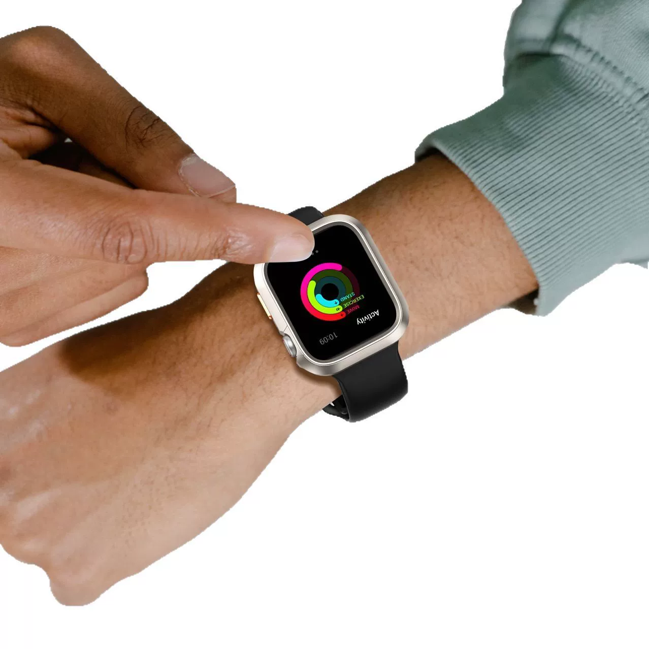 Apple, часы, защитный чехол, 42мм, 46мм, падение защита