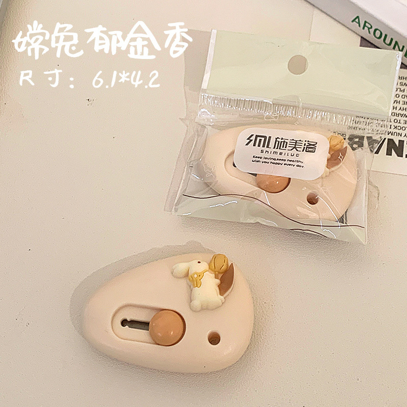施美洛卡通高级三角小号美工刀快递拆包器拆信刀片办公文具裁纸刀|undefined