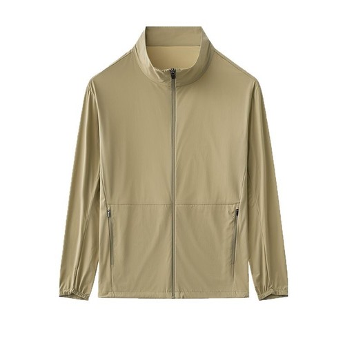 7A Antibacterial Summer New Sunscreen Suit Men Fishing Coat Skin Clothes Lightweight Breathable Stand Collar Sunscreen Suit Women 