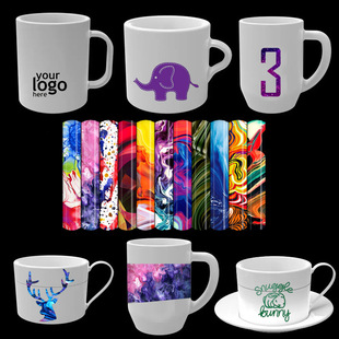Factory Direct Supply Mug Special Infusible Transferpaper Sublimation Transfer Film Heat Transfer Printing