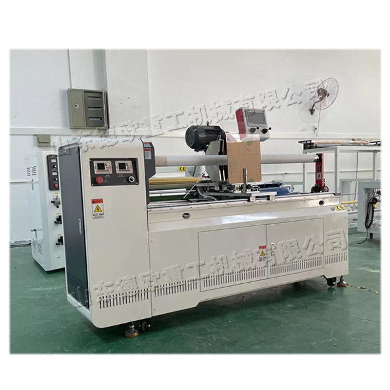 全自动切卷卧式双面胶带泡棉胶带收卷机铜箔离型纸切台分卷设备