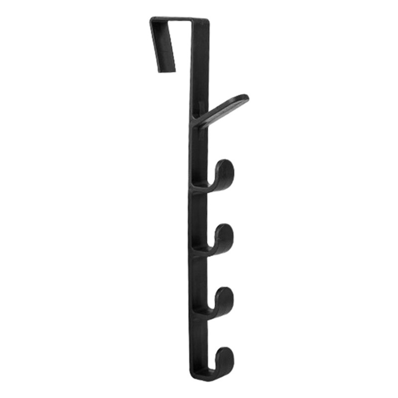 Ganchos adhesivos de pared para cocina y baño, de seis filas, con 6 eslabones, sin taladro, sin rastro, al por mayor.