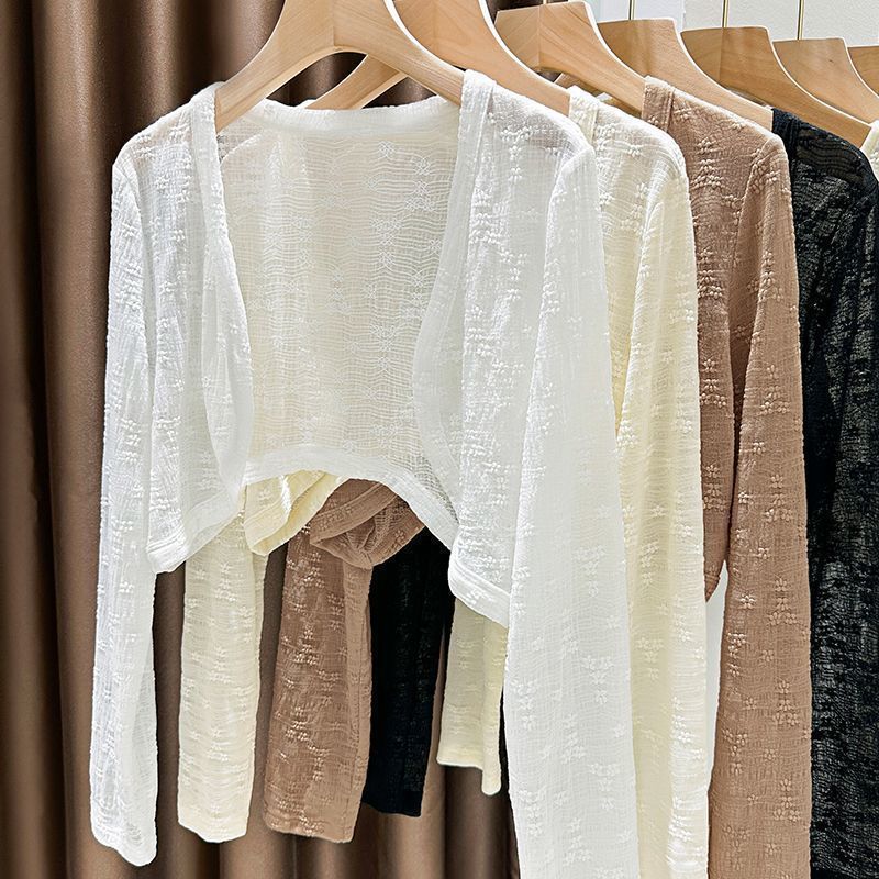 White lace cardigan
