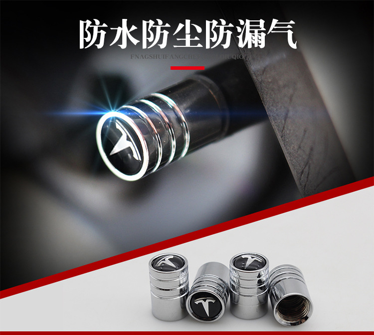 modelx is suitable for Tesla ymodel3 valve core decorative cover tesla car tire valve cap