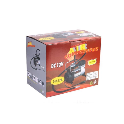 Mini Car Air Pump, Locomotive Hava nasosu - 8125-20-red-packaging-16-cylinders