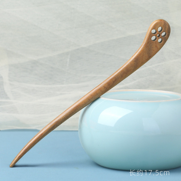 Chinese hairpin green sandalwood