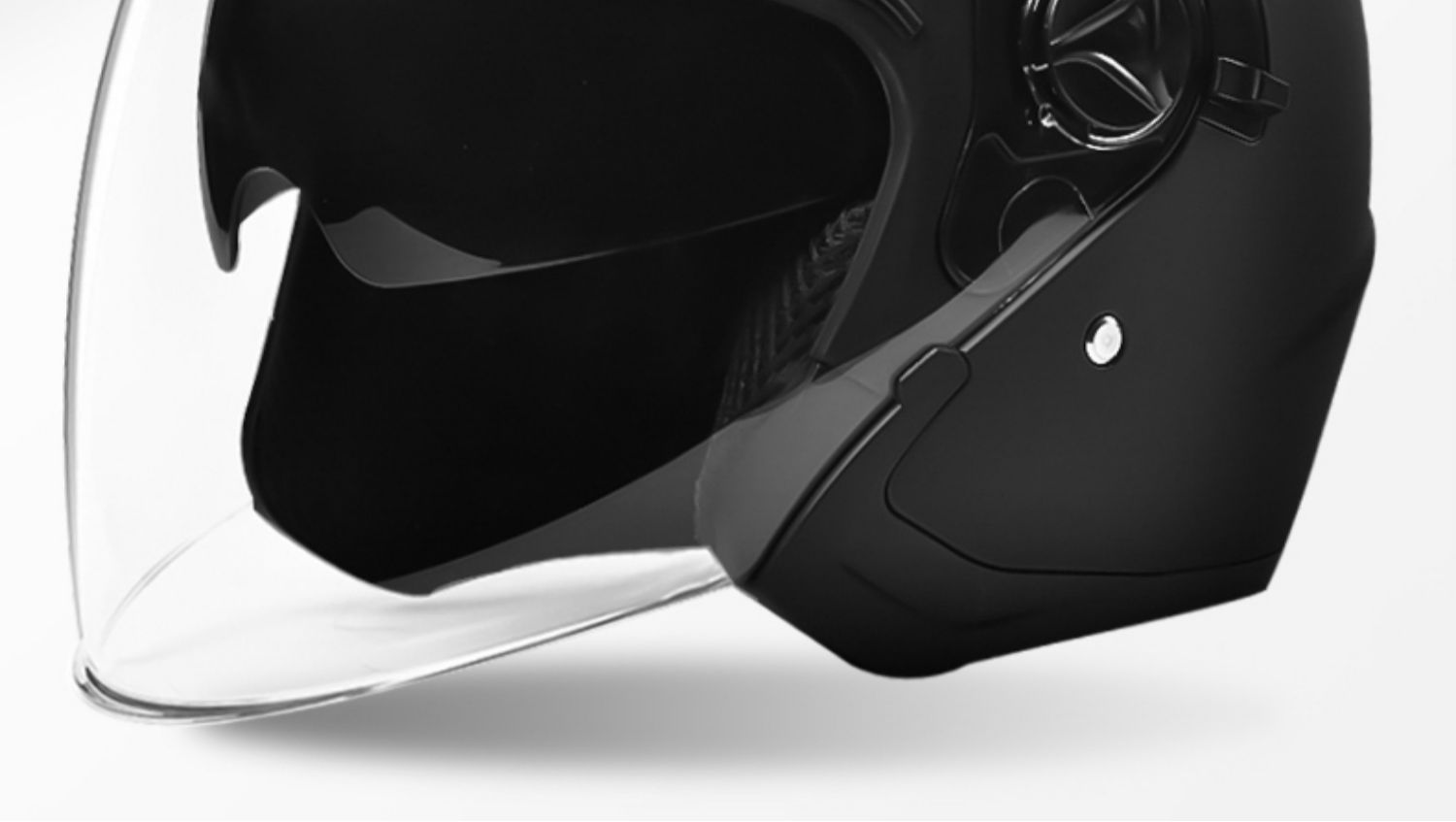 3C Certified Electric Motorcycle Helmet - Universal, Warm Winter Half Helmet