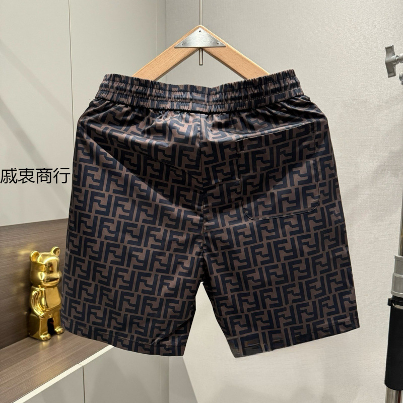 New summer men's shorts, trendy American-style printed fashion beach shorts, European-style straight casual versatile shorts, wholesale New summer men's shorts, trendy American-style printed fashion beach shorts, European-style straight casual versatile shorts, wholesale