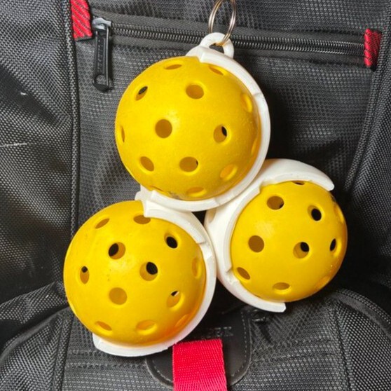 Pickleball fixed pendant pickleball keychain storage pickleball hold keychain