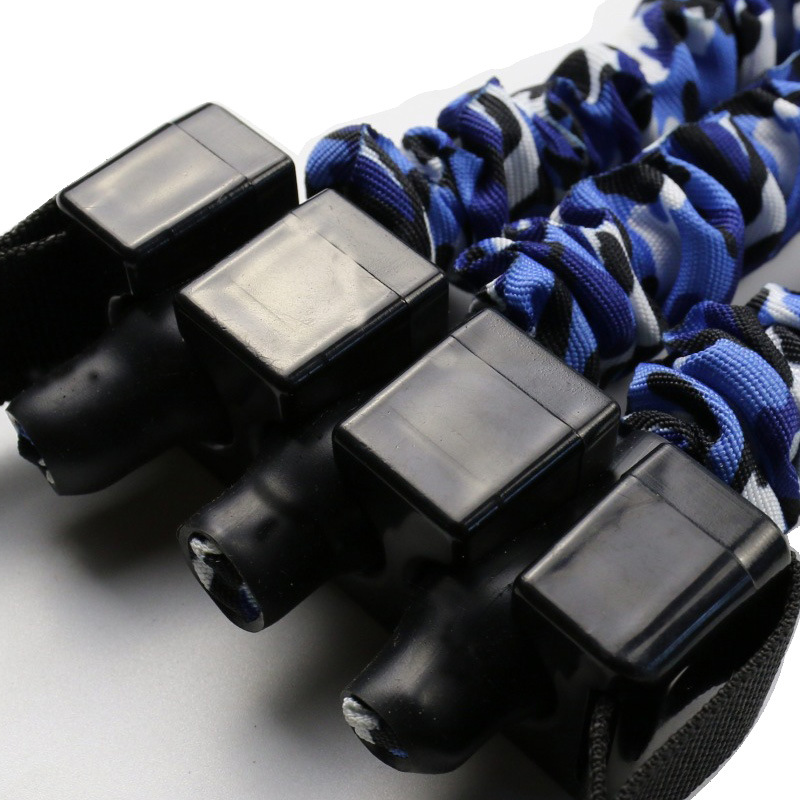 Factory direct supply three-hole multifunction adjustable arm puller resistance band fitness equipment