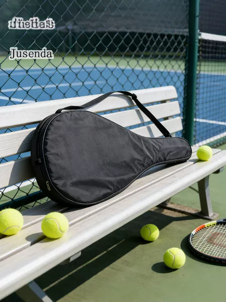 Cross-Border Custom Tennis Bag, Portable Sports Racket Bag for Men and Women, Single-Shoulder Large-Capacity Pard Racket Cover