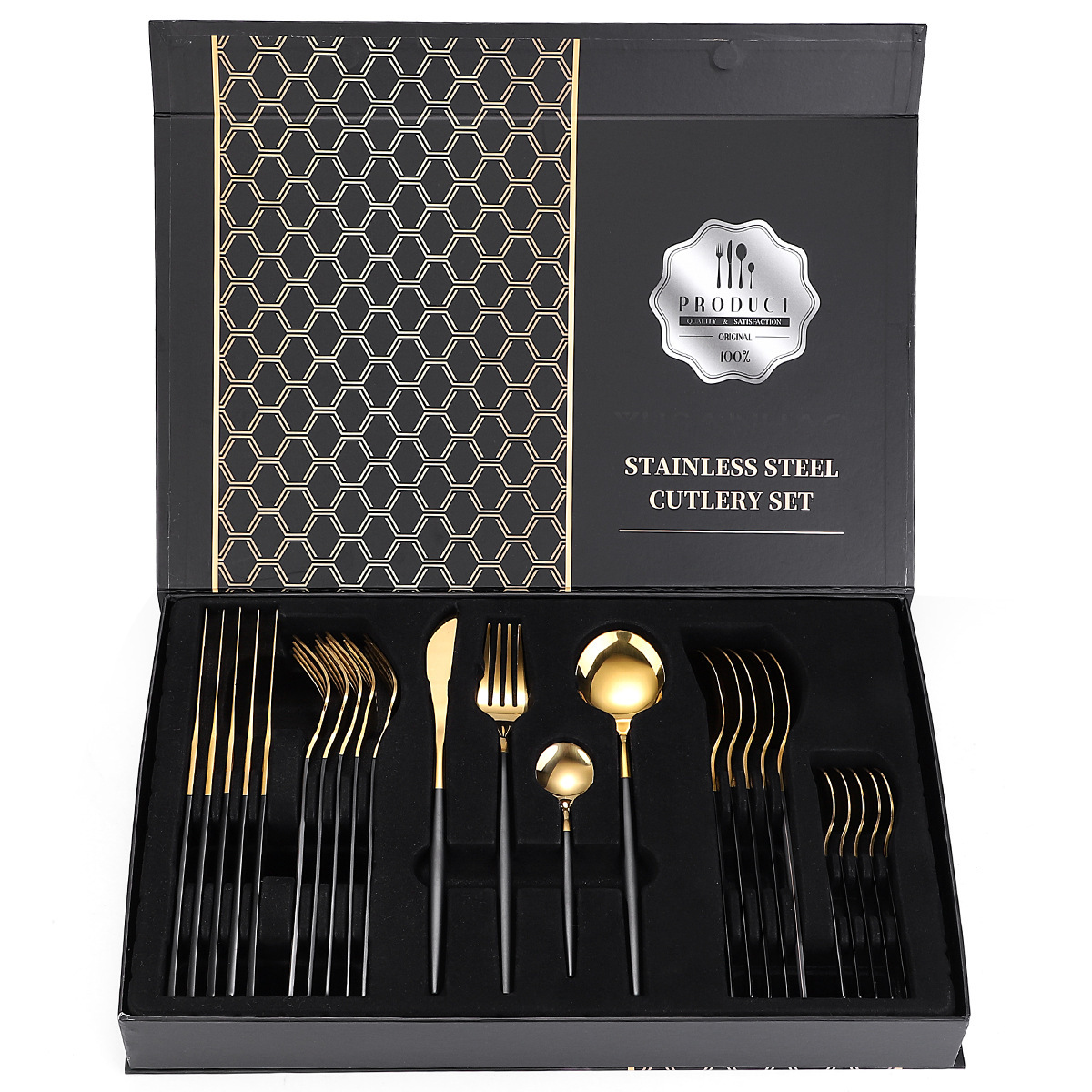 블랙 골드 24 장 세트