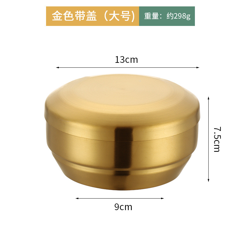 13cm Oro (304 con tapa)