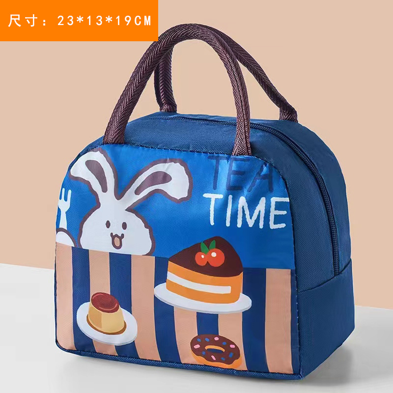 Bolsa de almuerzo de commuerzo de viaje, bolsa de aluminio grande, bolsa de almuerzo gruesa, bolsa de almuerzo, bolsa de almuerzo, bolsa de mano