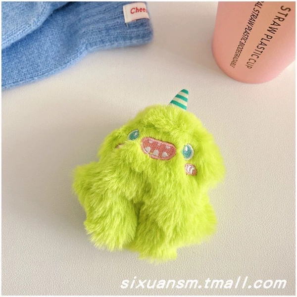 Plush monster, tubing