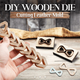 Wooden Die Cutting Mold leather bag strap knife Mold wood Mold loop stitching leather Cutting tool