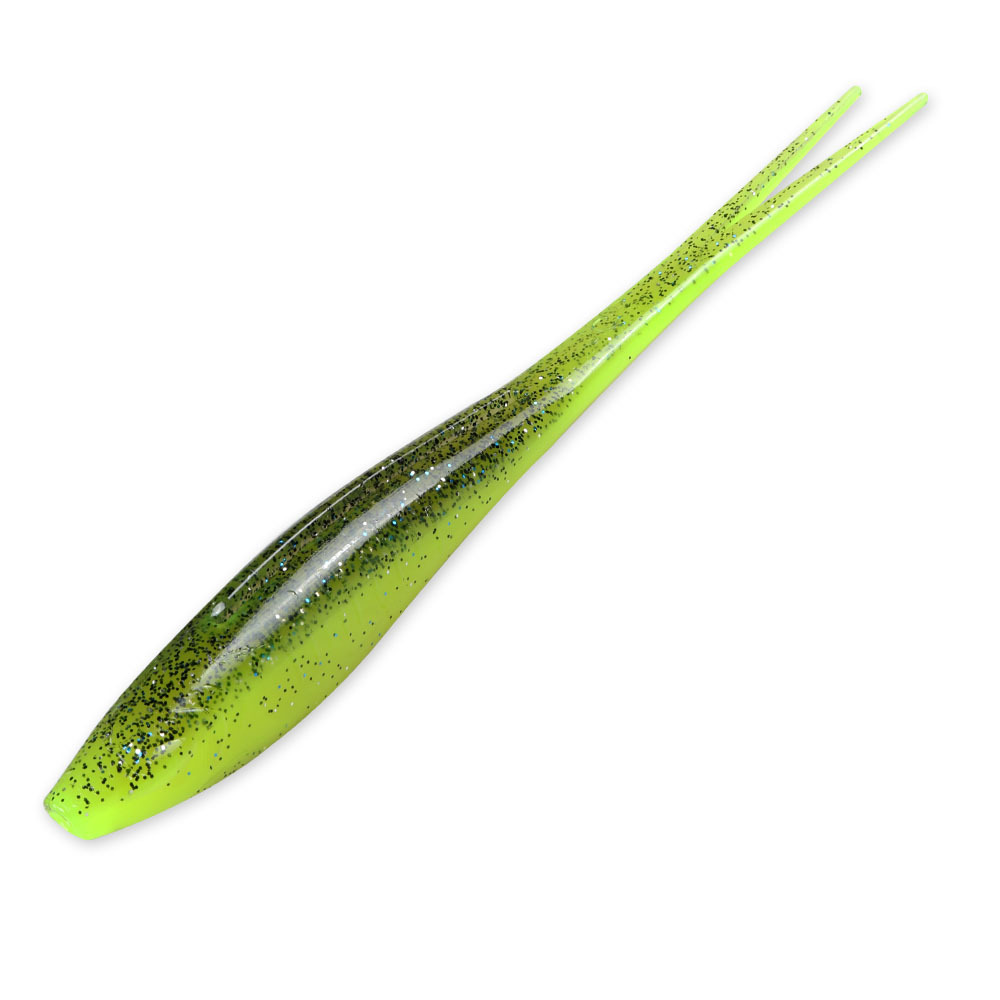TPR Soft Bait Baby silenciador tenedor cola 175mm18gTPE3 PCs flotante de dos colores Minnow ZMA