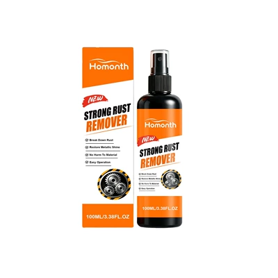 HOMONTH Car Rust Remover: For daily cleaning, it protects the paint, maintains metal parts, polishes, and revitalizes the shine (Cleaning/curing agent) - 100ml