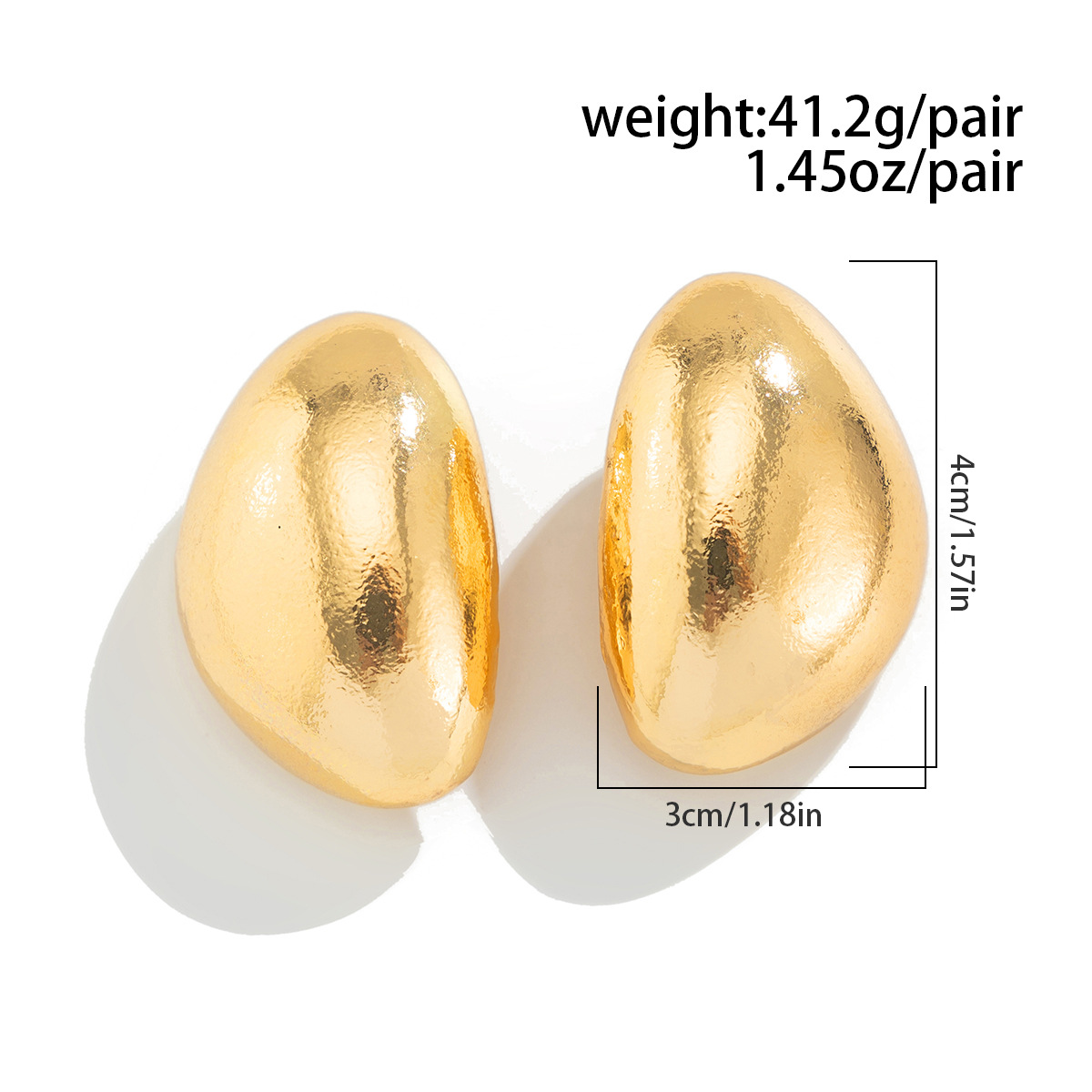 12g Weight Steel needle Ear Needle Material Drop Earrings, Ear Studs Classification 1 Pair Quantity Party, Street Occasion Alloy Material Geometric Pattern Women's Gender Polished Finish Plating Design Exaggerated, Punk Style 1 Pair Exaggerated Punk Geometric Plating Alloy Drop Earrings Ear Studs 14