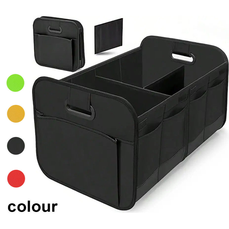 Trunk Storage Box Car Supplies Car Folding Large Capacity Car Storage Box Camping Car Storage Box