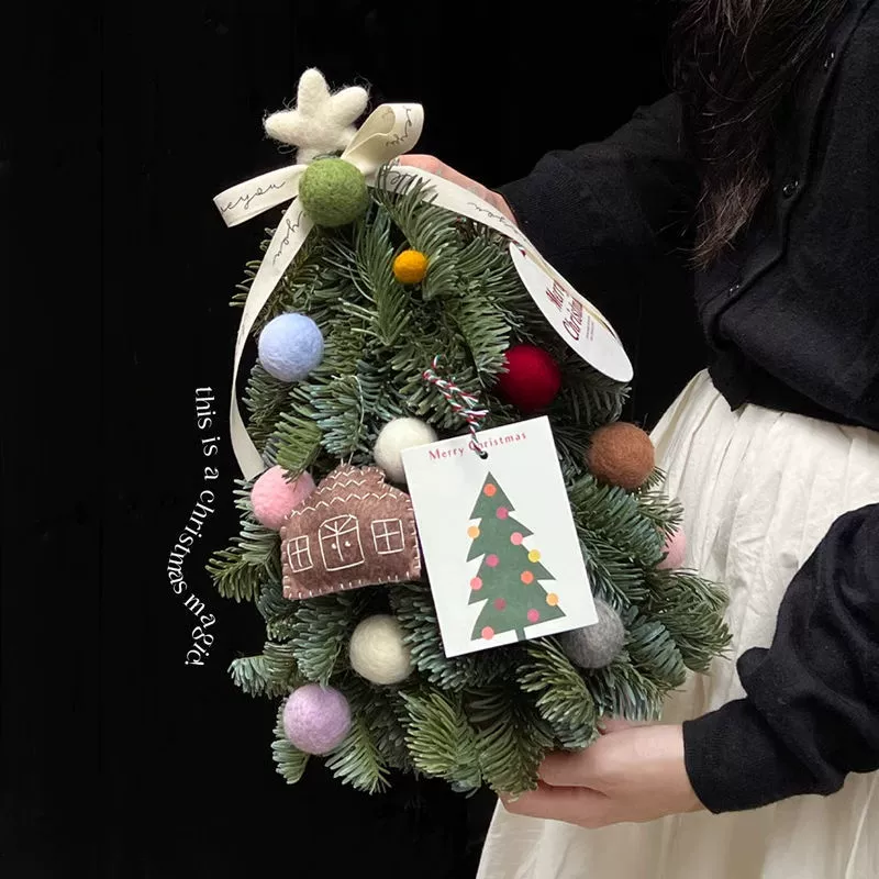 2024 новая елка маленькая форма домашняя гостиная столешница маленькая накладная елка украшения украшения рождественские украшения украшения