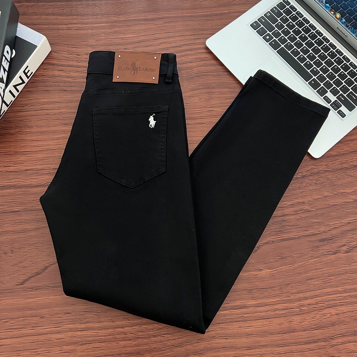 Other Jeans Straight Leg Black