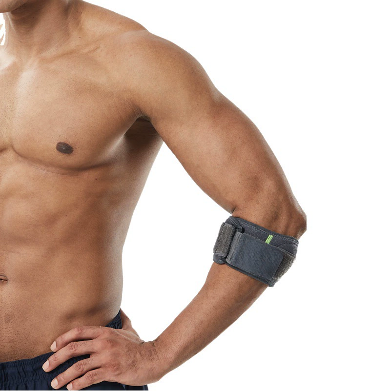 В наличии Оптовые спортивные налокотники мужские утолщенные анти-столкновения бадминтон баскетбол летние дышащие под давлением обмотки Налокотники