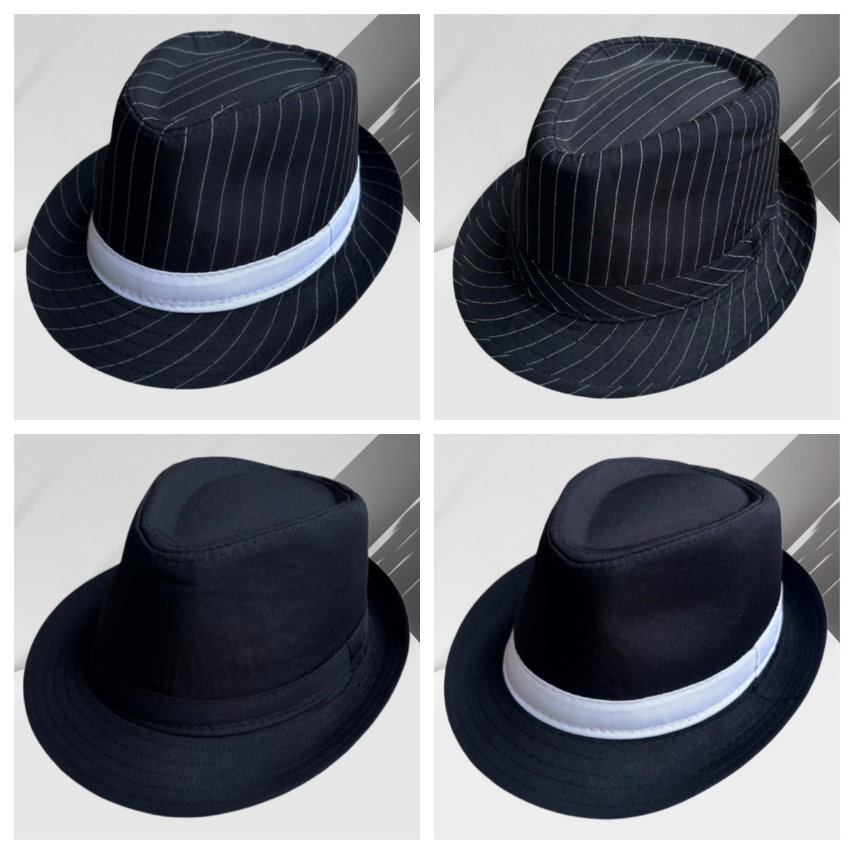 Retro British Jazz Hat Gentleman Casual Versatile Unisex Hat Magic Festival Stage Performance Hat Solid Color Hat