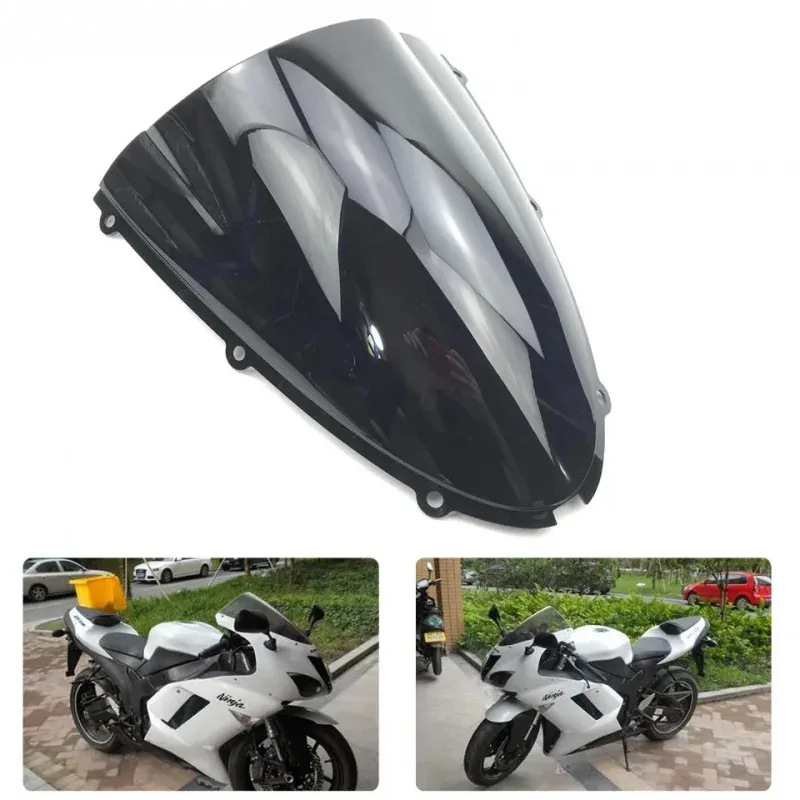 Suitable for Kawasaki Zx636 2005-2008 Motorcycle Modified Front Windshield Front Windshield