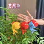 结婚毛绒钥匙扣文昌鱼玩偶