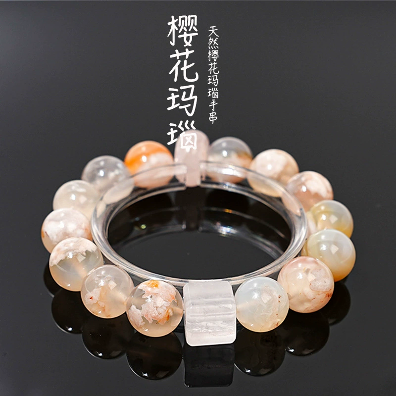 Organic agate fashionable crystal bracelet, wholesale