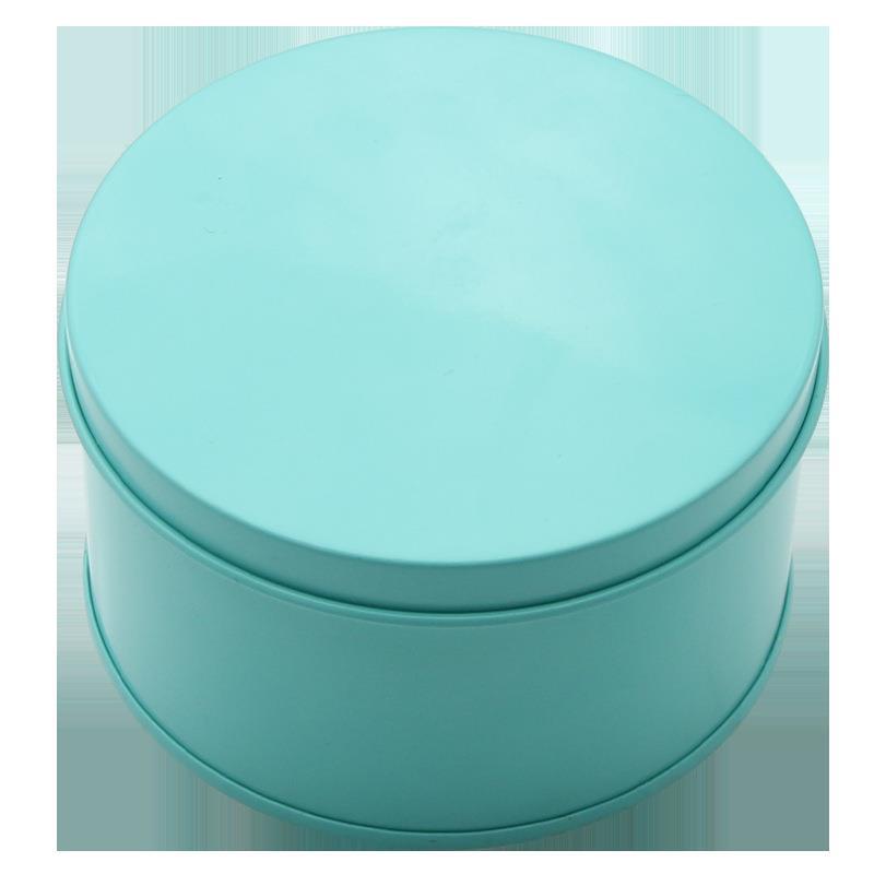 별도의 보관 상자-파란색 원형 상자