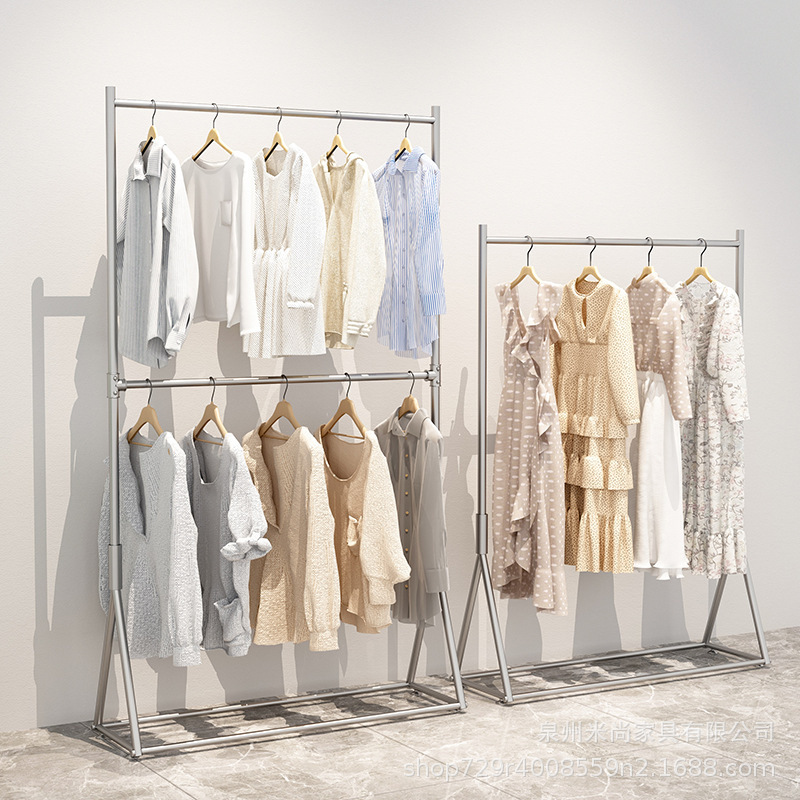 Iron Art Clothing Store Mannequin Hangers Women's Clothing Store Shoe Store Hanging Racks Beauty Salon Display Racks Manufacturer Wholesale Clothing Iron Art Clothing Store Mannequin Hangers Women's Clothing Store Shoe Store Hanging Racks Beauty Salon Display Racks Manufacturer Wholesale Clothing