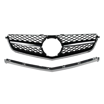 Bumper Modification with Diamond – Zhongwang - 08-11-c63-w204-amg-silver