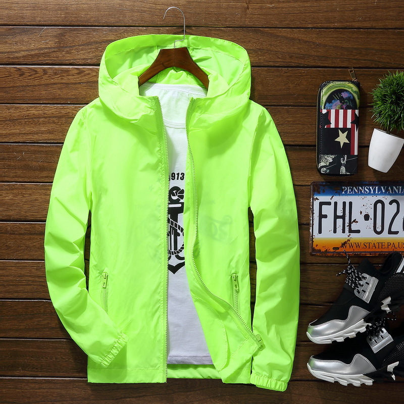 Summer Casual Jacket Men's Plus Size Hooded Thin Loose Trendy Sun Protection Clothing Men's Coat