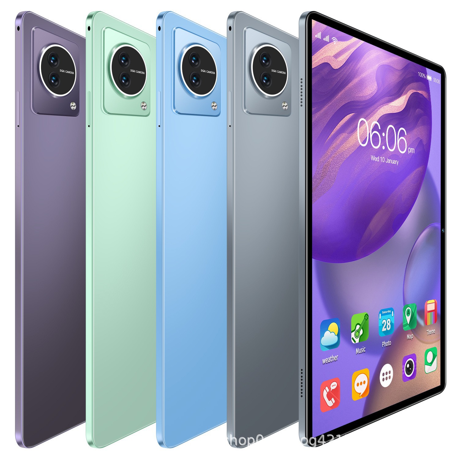 Cross-Border 2023 New Model in Stock Exclusively for 10.1inch Large-Screen Smart Voice 10-Core Tablet Manufacturers Wholesale