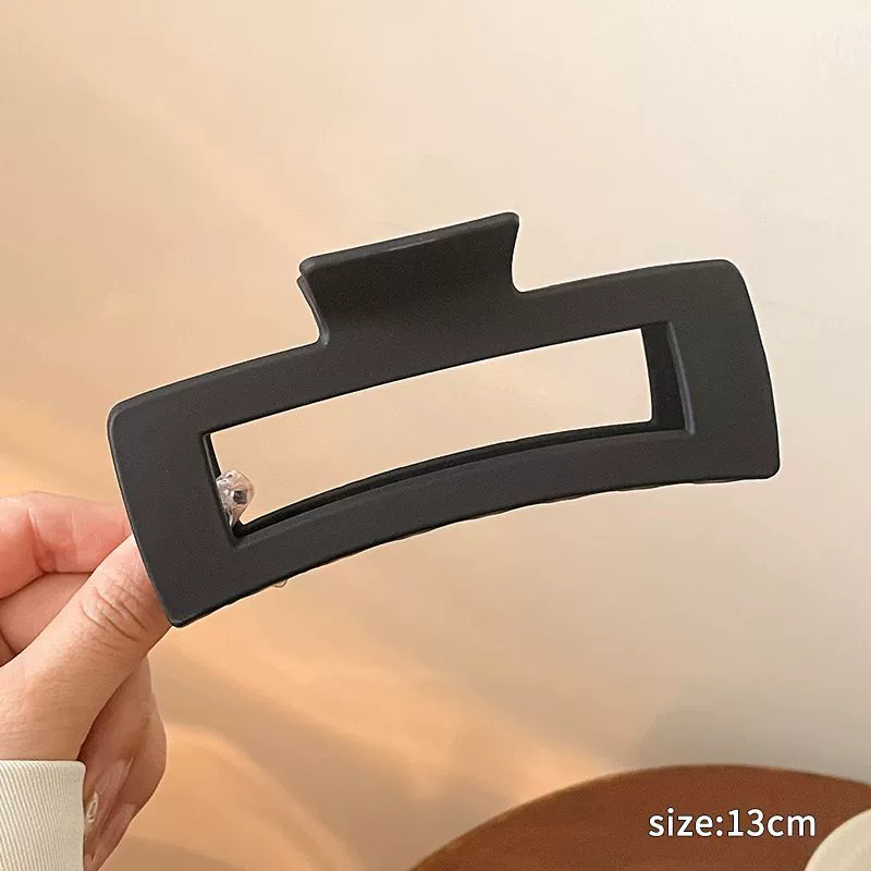 Аcrylic Crab Hair Clip, французский стиль зажим для волос, assorted colors, размеры 4–15 см