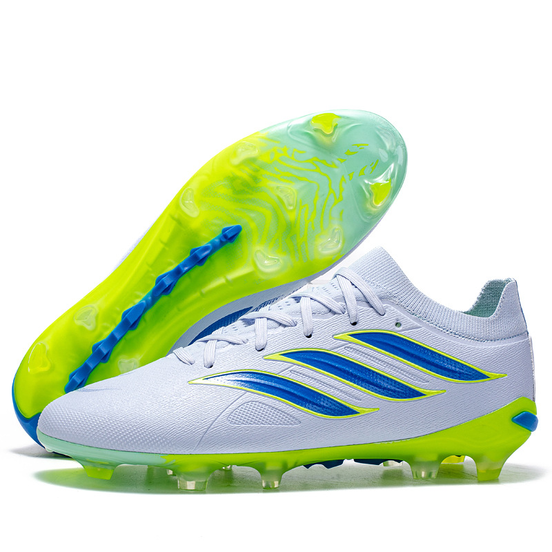 Fábrica transfronteriza al por mayor falcón baja zapatos de fútbol juveniles AG largo clavos rotos tf entrenamiento de fútbol profesional