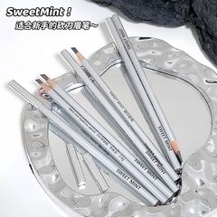 sweetmint硬芯眉笔顺滑流畅妈生根根分明砍刀眉笔持久不易脱色