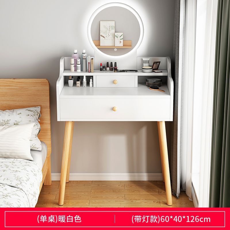 60 1개의 문 흰색 + 흰색 서랍 + 흰색 문 조명