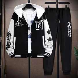 13青少年春秋款外套男孩12岁15初中学生14帅气运动套装16大童秋装