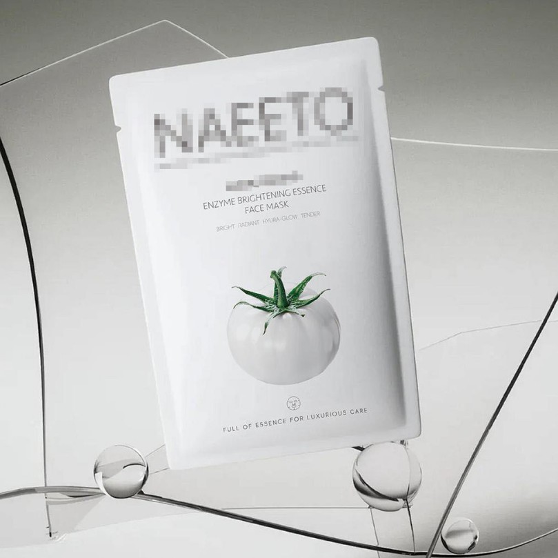 爆款工厂白番茄生物酶抛光精华面膜*4盒+3片 新鲜款式白番茄面膜