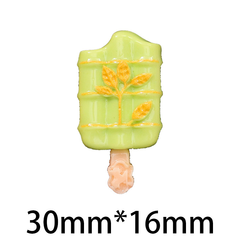 仿真卡通冰淇淋雪糕树脂食玩diy饰品配件奶油胶手工发夹材料批发|undefined