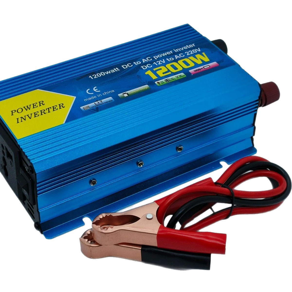 Модифицированный синусоидальный инвертор 600W/1200W/2000W, преобразователь с 12В на 220В для автомобиля и солнечной системы