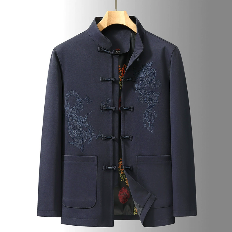 Фабрика прямых продаж Тан одежда для пожилых мужчин и дедушек весна и осень