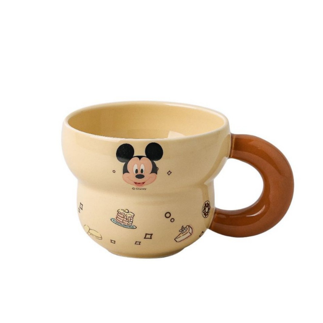 Disney Strawberry Bear Boat Platos Set Platos Caja de regalo Platos de cerámica Platos de arroz Mickey Strawberry Bear Box